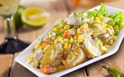 Whole Kernel Corn Potato Salad