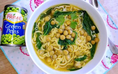 #DishPinasarapJuly – Super Green Noodle Soup